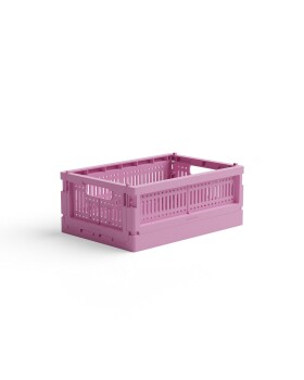 Skládací přepravka mini Made Crate - soft fuschia