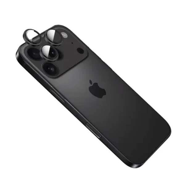 FIXED Armor Camera Glass ochranná skla čoček fotoaparátů pro Apple iPhone 17 Pro/Pro Max černá (FIXGC2-1602-BK)