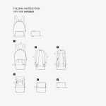 Skládací batoh Reisenthel Mini Maxi Rucksack Leo macchiato