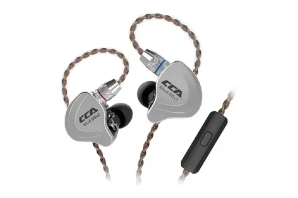 KZ CCA C10 sluchátka s mikrofonem (Black) (6970493062332)