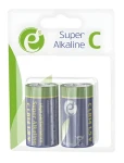 Alkalická baterie LR14 (C) 2 ks / Baterie / Alkalická / 1,5 V (EG-BA-LR14-01)