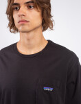 Tričko Patagonia M's Daily Pocket Tee Black