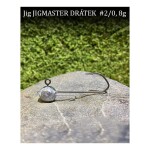 Jigovky Jigové hlavičky Jigmaster Drátek vel.2/0 5ks - 20g,Jigovky Jigové hlavičky Jigmaster Drátek vel.2/0 5ks - 20g