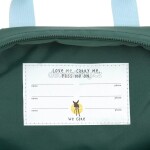 LÄSSIG Mini Square Backpack Little Gang lemon dark green