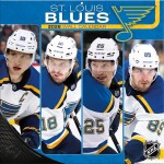 JF Turner Kalendář St. Louis Blues NHL 2026 Wall Calendar