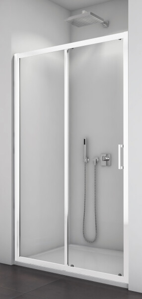 SanSwiss TOPS2 1600 04 07 Sprchové dveře jednodílné 160 cm, bílá/sklo