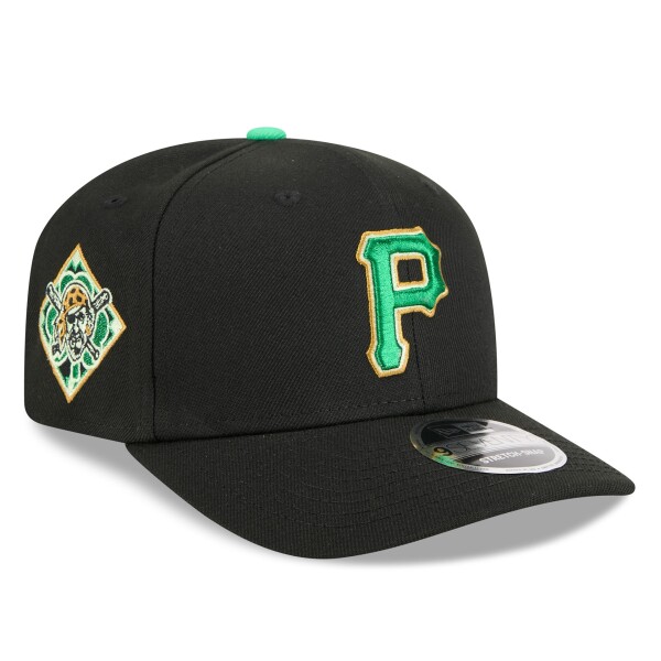 New Era Pánská kšiltovka Pittsburgh Pirates MLB 2026 St. Patrick's Day 9SEVENTY Stretch-Snap