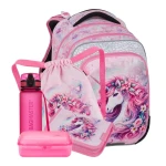 Bagmaster BETA 26 B velký školní set pro prvňáčky – jednorožec Růžová 23 l 191836