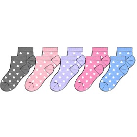 Ponožky dívčí 5pack, Minoti, 14sock 27, Holka - 12/14let