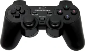 Esperanza EG106 Corsair gamepad s vibracemi černá / USB 2.0 / pro PC PS2 PS3 (PERESPAKC0003)
