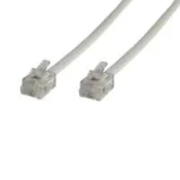 MicroConnect Modulární kabel RJ12 10m bílá (MPK110)