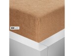 Stanex Froté napínací prostěradlo capucino ROZMĚR: (š/d/v) 180 x 200 x 20 cm