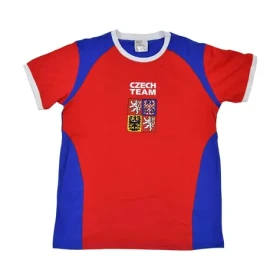 SPORTTEAM Fanouškovské triko Česká Republika 2 pánské vel. XL / 100% bavlna