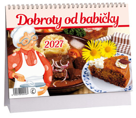 Stolní kalendář 2027 Aria Dobroty od Babičky
