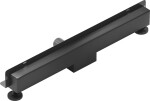 MEXEN - Flat Wall odtokový žlab 2v1 stěna 70 cm černá 1730070