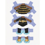 LOL Surprise panenky papírové 2 ks Unique LOL Surprise panenky papírové 2 ks Unique