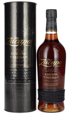 Ron Zacapa Centenario Solera Gran Reserva Edicion Negra 0,7L - Dárkové balení