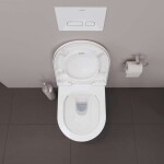 DURAVIT - D-Neo Závěsné WC, Rimless, bílá 2577090000