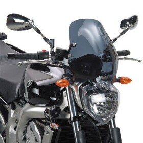 140D plexi kouřové Yamaha Fz6 (04-06), vxš350x360 mm, použij sadu D 140KIT