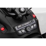 Mamido Dětská elektrická čtyřkolka Maverick ATV 2x200W bílá