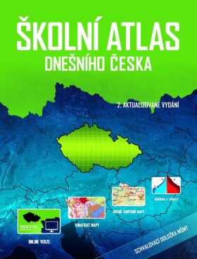 Školní atlas dnešního Česka,