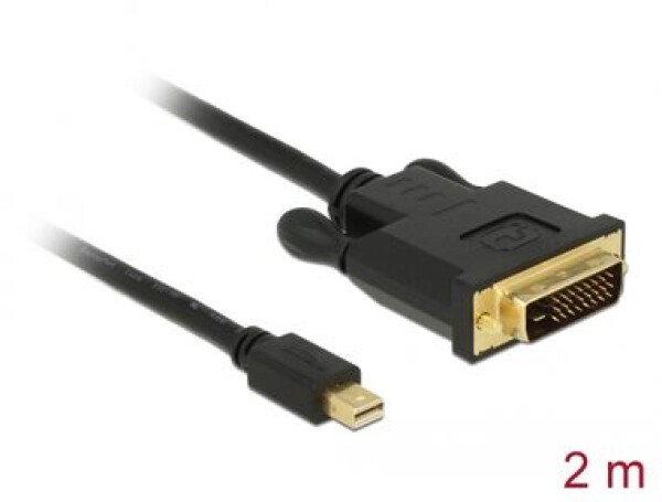 Delock Kabel mini DisplayPort 1.1 (M) - DVI 24+1 (M) 2m (83989)