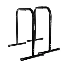 Bradla DIP II černá - GymBeam (červená) (51082-1-black)