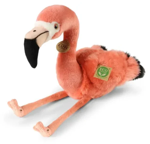 RAPPA Plyšový plameňák 40 cm