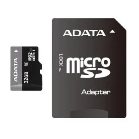 Rozbaleno - ADATA Premier Micro SDHC karta 32GB + SD adaptér / UHS-I U1 Class 10 / R: 30MB/s / W: 10MB/s / rozbaleno (AUSDH32GUICL10-RA1.rozbaleno)