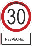 Přání M - Dopravní značka 30 - Albi