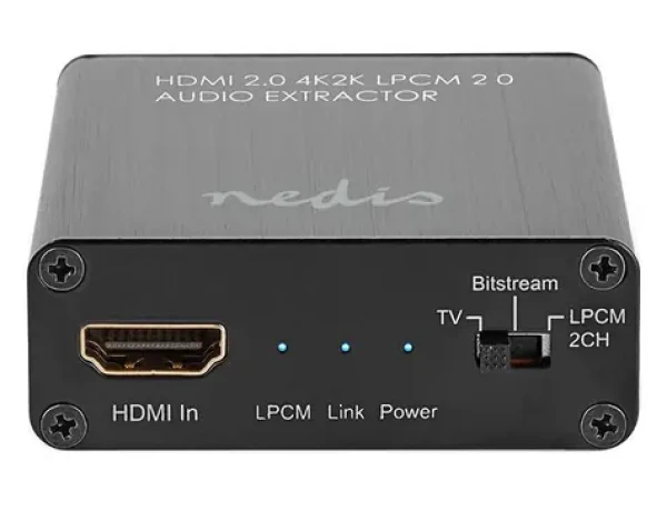 Nedis VEXT3470AT HDMI převodník HDMI na audio analog Jack + digital toslink (VEXT3470AT)