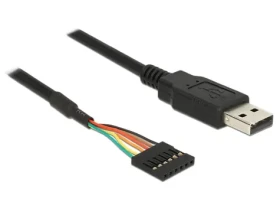 Delock kabel USB samec TTL 6 pin. hlavička samice / 1.8 m (3.3 V) (83785-DE)