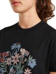 ICEBREAKER Wmns Mer 150 Tech Lite SS Crop Tee NZ Flora, Black velikost: S