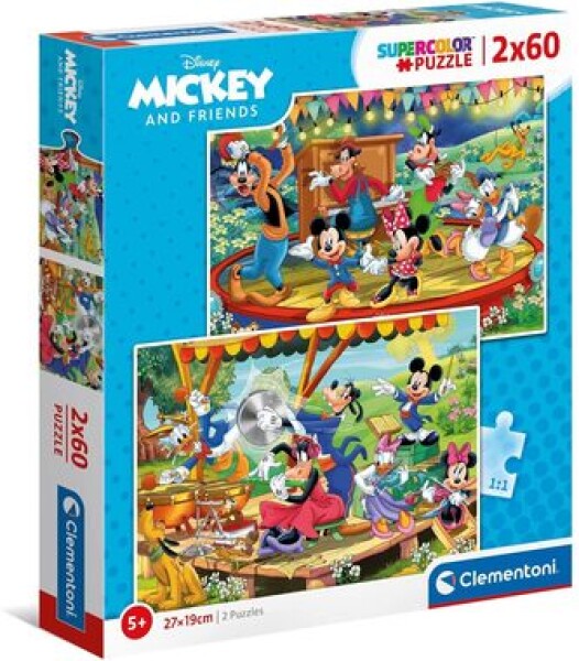 Clementoni PUZZLE Mickey a přátelé