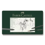 FABER-CASTELL Grafitové tužky v kovové krabičce / 26ks (112974)