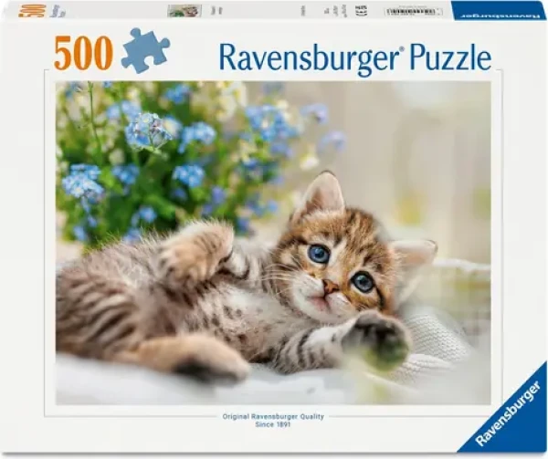 Ravensburger 120019046 Puzzle Mazlivé koťátko