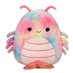 Plyšový mazlíček Squishmallows Duhová krevetka - Candis, 30 cm - Squishmallows