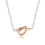 Ocelový náhrdelník Bonnie Gold - chirurgická ocel, Zlatá 43 cm + 5 cm (prodloužení)