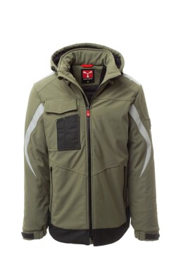 Pracovní bunda Payper WONDER PAD Barva: Vojenská Zelená/ Černá, Velikost: 5XL (S002940489070515XL)