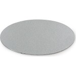 Podložka pod dort stříbrná 25cm síla 3mm - Decora