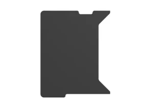 Genesis Holm Modular Blat černá / boční deska stolu / 60cm / levá (NDS-2282)