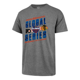 Pánské tričko 47 Brand Flanker Tee NHL Global Series Dueling GS19 Velikost: S
