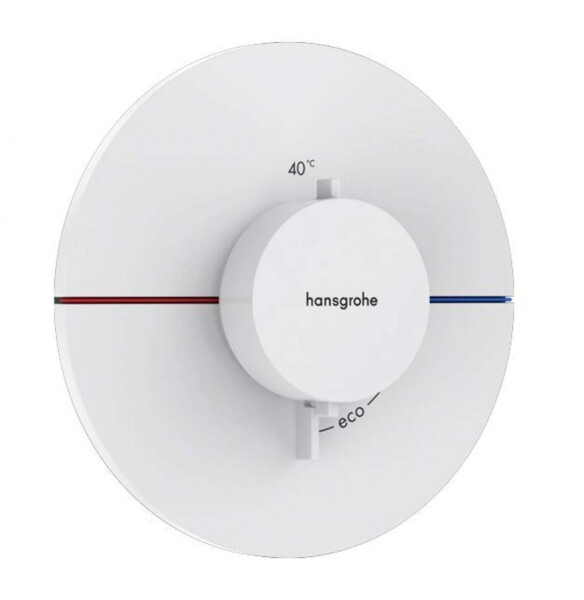 HANSGROHE - ShowerSelect Comfort Termostatická baterie pod omítku, matná bílá 15559700