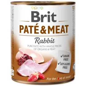 Brit Paté & Meat Rabbit 0,8 kg