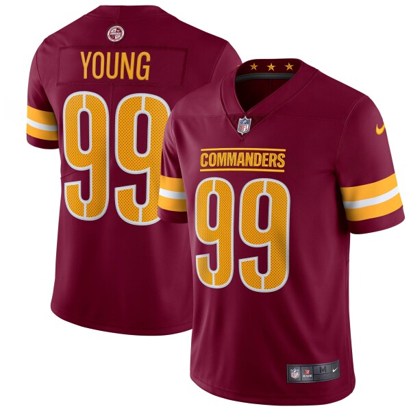 Nike Pánský dres Washington Commanders NFL Chase Young #99 Vapor Limited - Červená Velikost: S