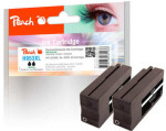 Peach HP PI300-724 | Sada Twinpack inkoustových náplní kompatibilních s č 953XL (L0S70AE) - černá (black) - 2ks