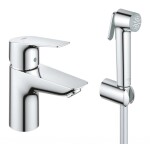 GROHE - Start Edge Umyvadlová baterie s bidetovou sprškou, chrom 23773001