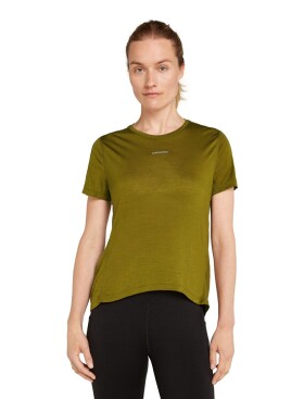 ICEBREAKER Wmns 125 Cool-Lite Speed SS Slit Back T, Algae (vzorek) velikost: S