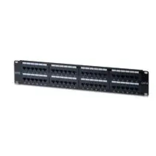 DIGITUS Patch panel, CAT6 19,48xRJ45,černý