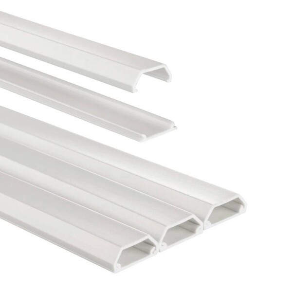 Hama 00220981 kabelová lišta (d x š) 1 m x 21 mm 3 ks bílá